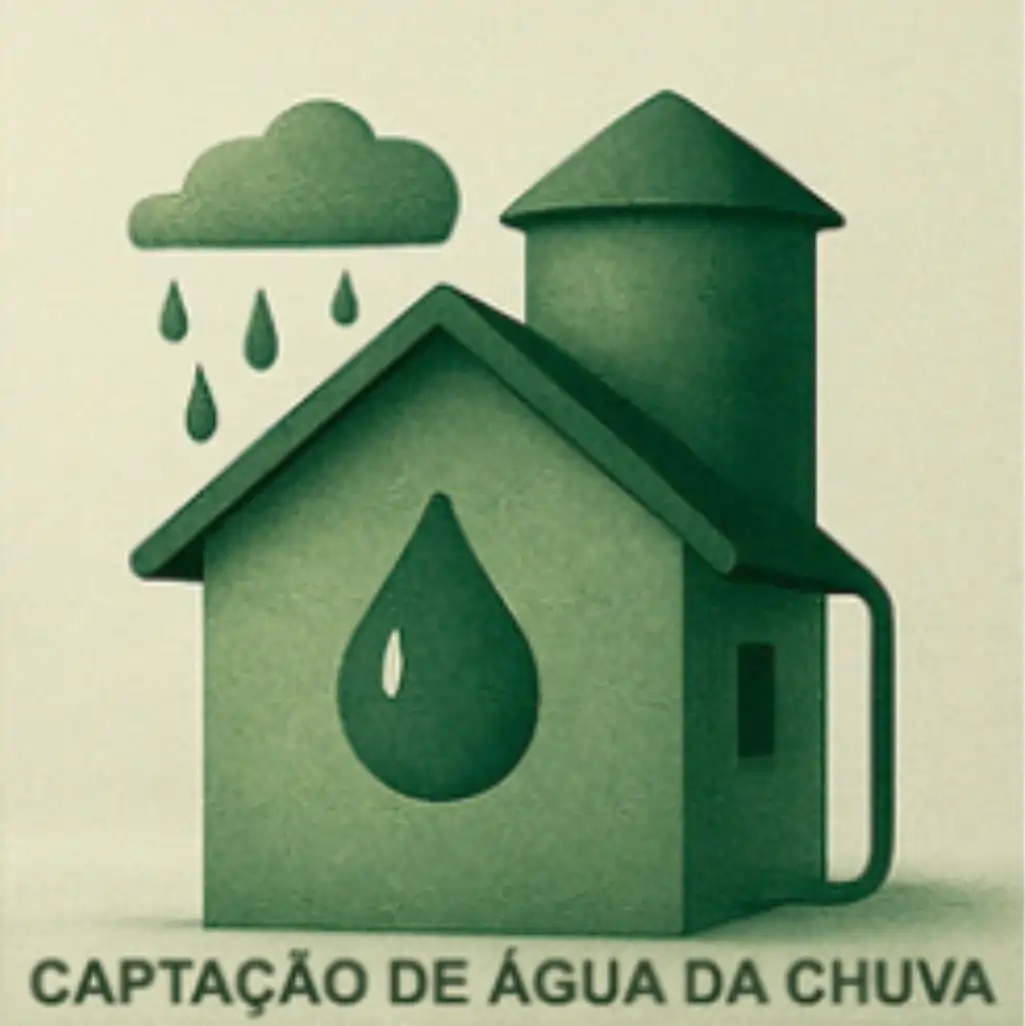 A captação da água da chuva